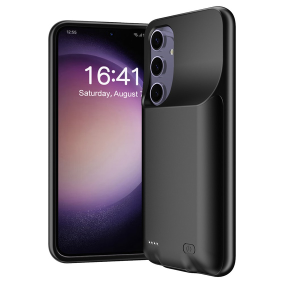 Чехол с батареей 6500mAh до iPhone 13, чёрный