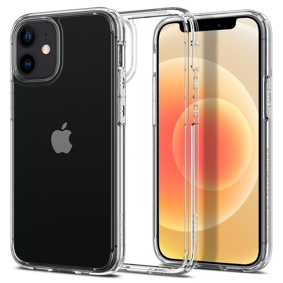 Чехол Spigen до iPhone 12 Mini, Ultra Hybrid, Crystal Clear, прозрачный