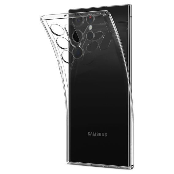 Чехол Spigen до Samsung Galaxy S22 Ultra, Liquid Crystal, прозрачный
