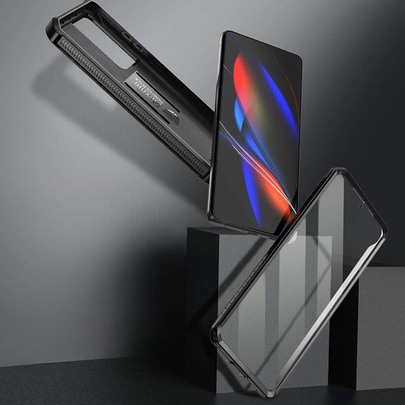 Броньований чохол для Samsung Galaxy S21 Ultra, Dexnor Full Body, чорний