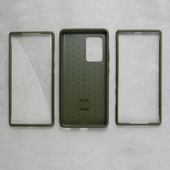 Чехол до Samsung Galaxy Note 20 Ultra, Suritch Basic (Two Frames), зелёный