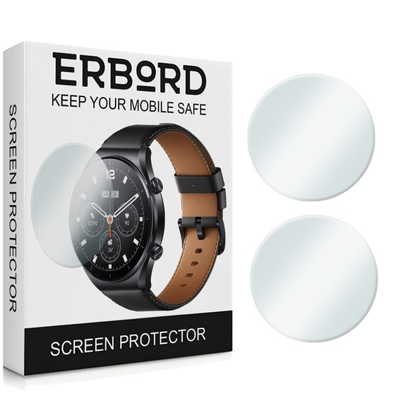 Захисне скло 2х Erbord для дисплею смарт годинника Xiaomi Watch S1/S1 Active