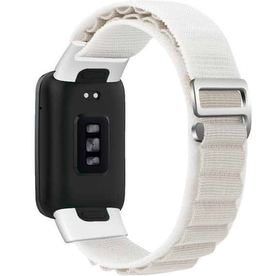 Нейлоновый ремешок для Xiaomi Mi Band 7 Pro, белый
