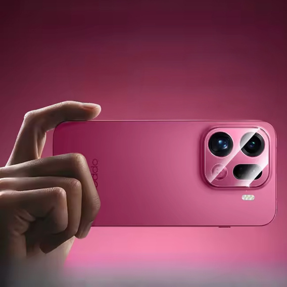 2x Закаленное стекло ERBORD для камеры Oppo Find X9 Pro