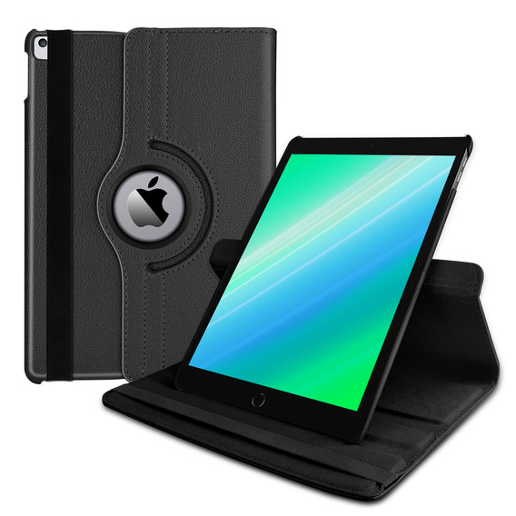 Чехол для iPad 10.9 2022 10 Gen TB330FU 10.95", вращающийся на 360, чёрный