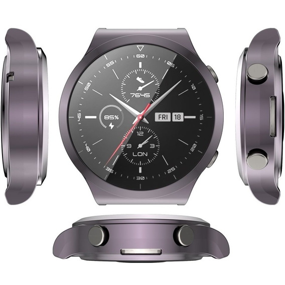 Чехол 2в1 с защитой экрана для часов Huawei Watch GT 2 PRO, Grey