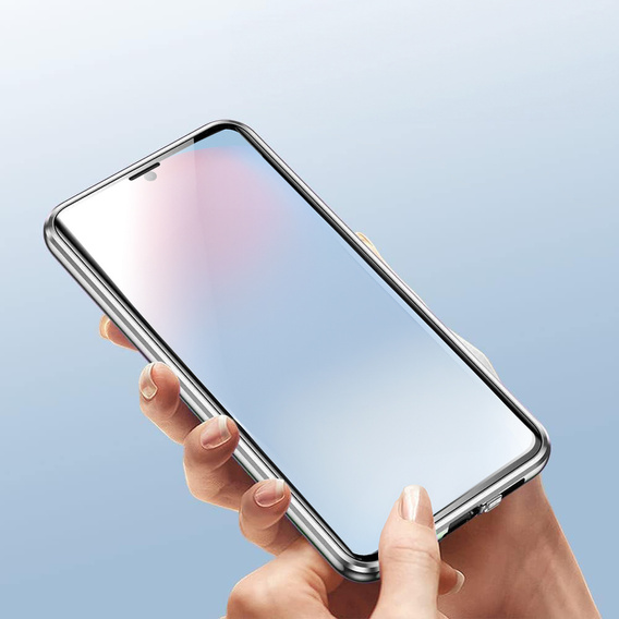 Магнітний чохол Dual Glass для Xiaomi Poco F7 5G