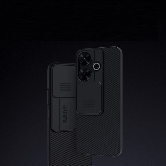 Чохол для Xiaomi Redmi 13, броньований Nillkin, CamShield Pro, чорний