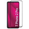 Закаленное стекло 3D для T Phone 2 Pro 5G, чёрная рама