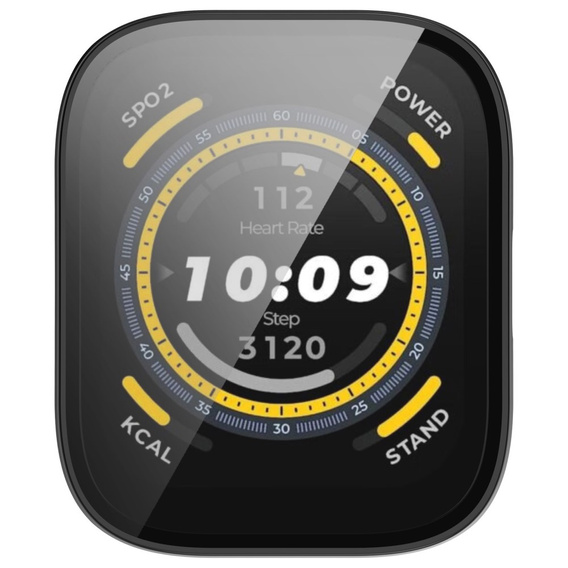 Чехол 2 в 1 + закаленное стекло для Amazfit Bip 5, чёрный