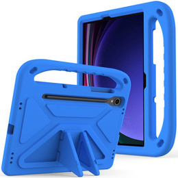 Детский чехол для Samsung Galaxy Tab S10 Lite / S10 FE / S9 FE, с ручкой, синий