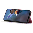Чохол-книжка для Xiaomi Redmi Note 13 Pro 4G / Xiaomi Redmi Note 14S / Xiaomi Poco M6 Pro 4G, Wallet, Marble фіолетовий