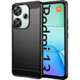 Чехол до Xiaomi Redmi 13, Carbon, чёрный