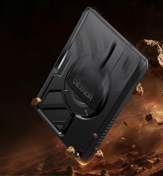 Чохол Dexnor 360° з ремінцем і кріпленням для стилуса для iPad 10,2" 2021/2020/2019 (9/8/7 покоління)