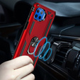 Бронированный Чехол до Motorola Moto G 5G Plus, Nox Case Ring, красный
