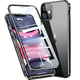 Чехол для iPhone 11, Magnetic Dual Glass, чёрный