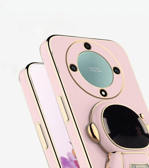 Чехол до Honor Magic 6 Lite 5G, Astronaut, розовый
