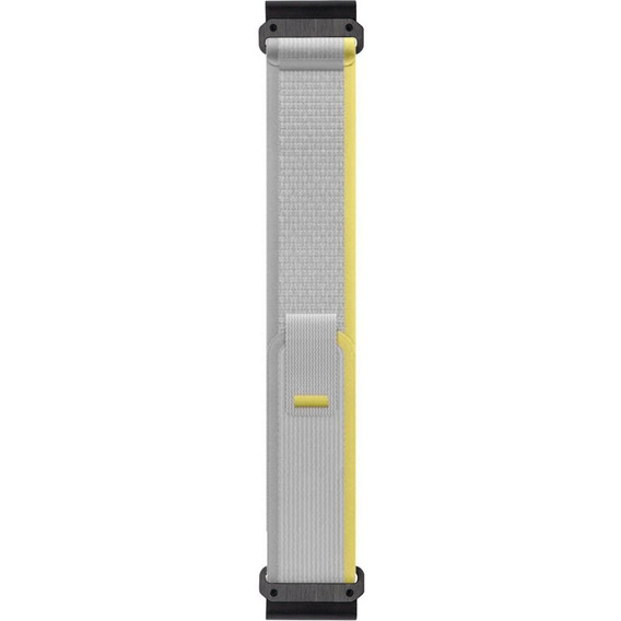 Нейлоновый ремешок до Garmin Fenix 22mm, Beige / Yellow