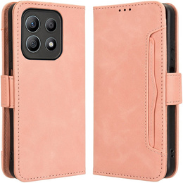 Откидной чехол для Motorola Moto G56 5G, Card Slot, розовый