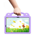 Детский чехол для Samsung Galaxy Tab S10 Lite / S10 FE / S9 FE, Cute Patterns, с подставкой, фиолетовый