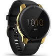 Чехол 2в1 с защитой экрана для часов Garmin Venu 2 Plus, Gold