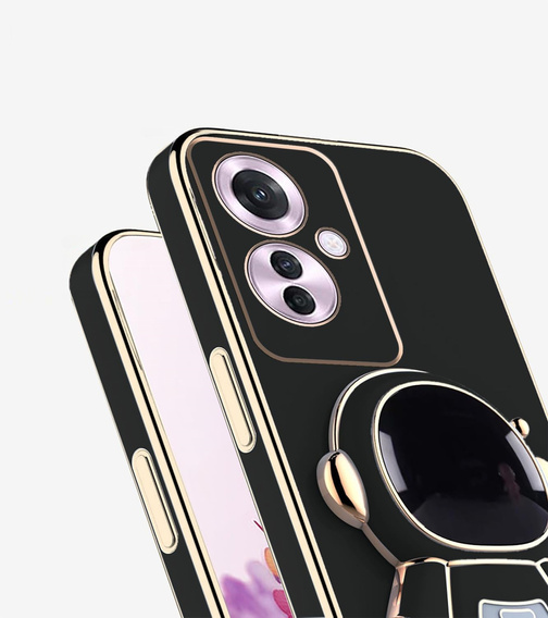 Чехол до Oppo Reno 11F 5G, Astronaut, чёрный