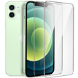 2x Загартоване скло для iPhone 12/12 Pro, ERBORD 9H Hard Glass на екрані