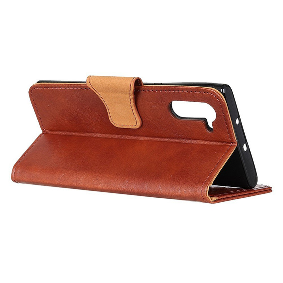 Чехол Wallet  до Realme X50 Pro 5G - Brown