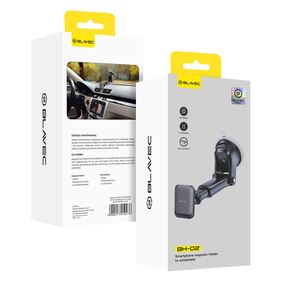Магнітне кріплення на лобове скло автомобіля для смартфонів
