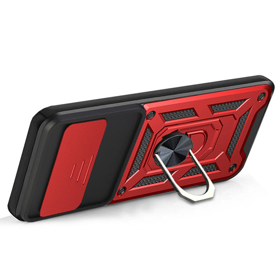 Чохол NOX Camera Slide Realme 11 Pro 5G / 11 Pro+ 5G, CamShield Slide, червоний