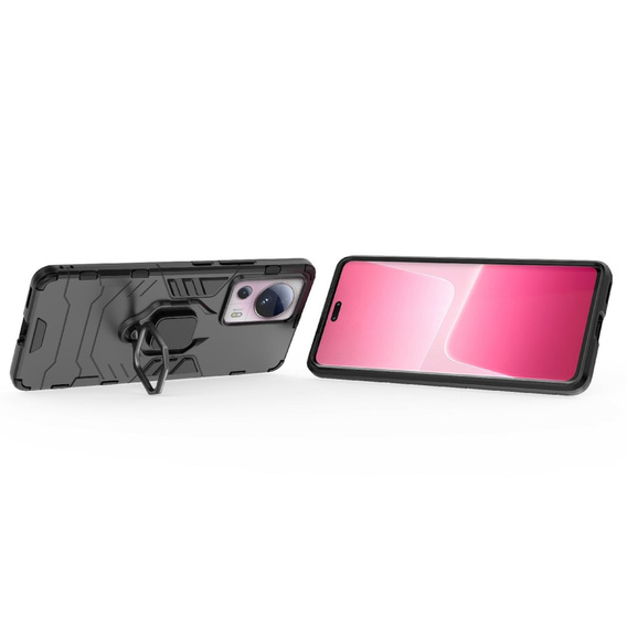 Чoхол до Xiaomi 13 Lite, Kickstand Ring, чорний