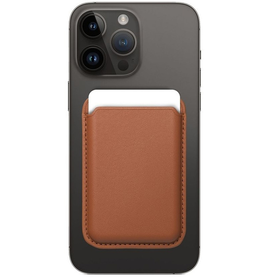 Гаманець для iPhone MagSafe від Urban Armor Gear, сріблястий