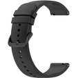 Силиконовый ремешок 20mm, Black/Black Buckle
