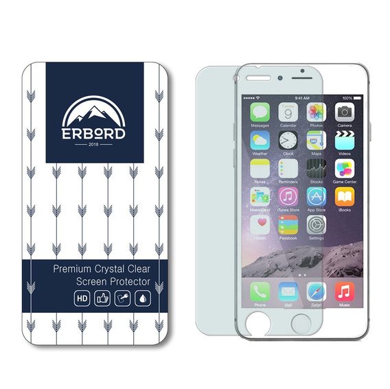 Захисна плівка ERBORD для iPhone 6 Plus/6S Plus (2 штуки)
