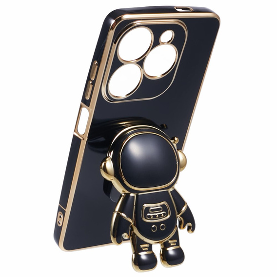 Чехол до Infinix Hot 40i, Astronaut, чёрный