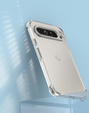 Чехол до Google Pixel 9 Pro XL, Dropproof, прозрачный