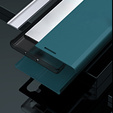 Откидной чехол для Samsung Galaxy S22 5G, Side Magnetic, зелёный