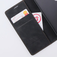 Чохол для Samsung Galaxy S23, ERBORD Vintage, гаманець з клапаном, чорний