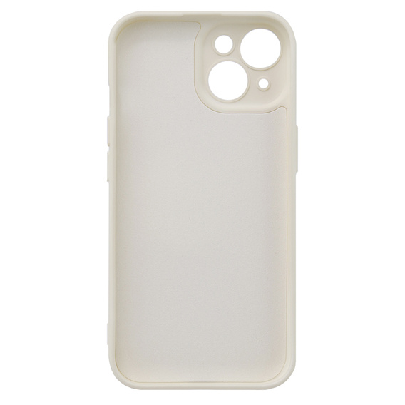 Чехол до iPhone 15 Plus, Silicone Lite, бежевый