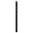 Чехол Spigen для Samsung Galaxy S24, Liquid Air, чёрный + закаленное стекло 9H