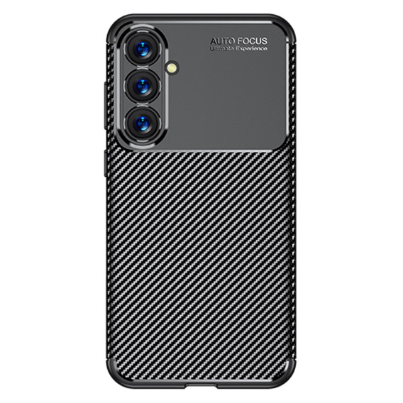 Чoхол до Samsung Galaxy S23 FE, Carbon Gel, чорний