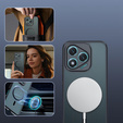 Чехол для Honor 400 Lite, для MagSafe, ERBORD Matt Case, чёрный