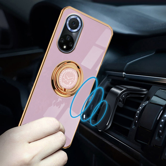 Чехол до Huawei Nova 9, Electro Ring, фиолетовый