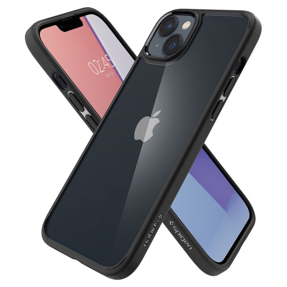 Чехол Spigen до iPhone 14, Ultra Hybrid, Мэтт чёрный