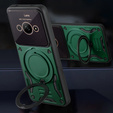 Броньований чохол для Xiaomi Redmi A3, Magnetic Ring, зелений