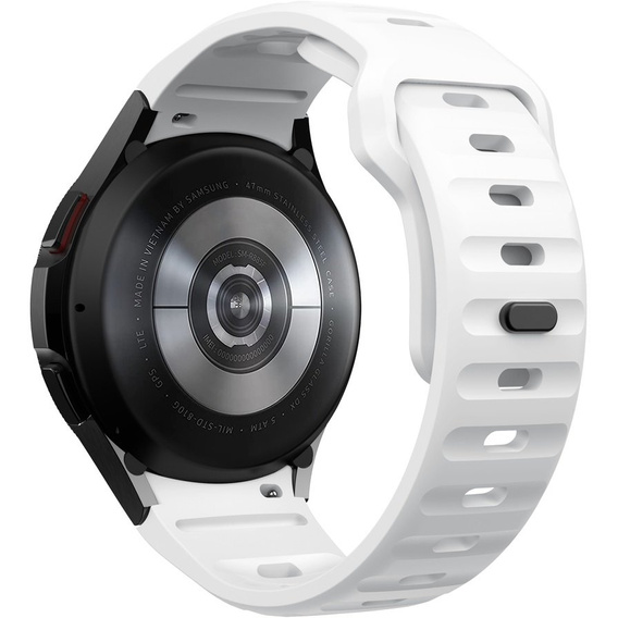 Силіконовий ремінець для Fitbit Inspire 3, Red Samsung Galaxy Watch 4 / 5 40/42/44/46/45MM PRO, Dark Blue / Red