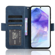 Откидной чехол для Samsung Galaxy A55 5G, Card Slot, синий