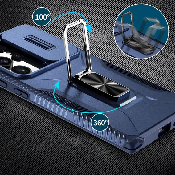 Чохол для Samsung Galaxy S24 Ultra, кришка об'єктива, м'яти