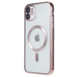 Чехол до iPhone 12, MagSafe Hybrid, розовый