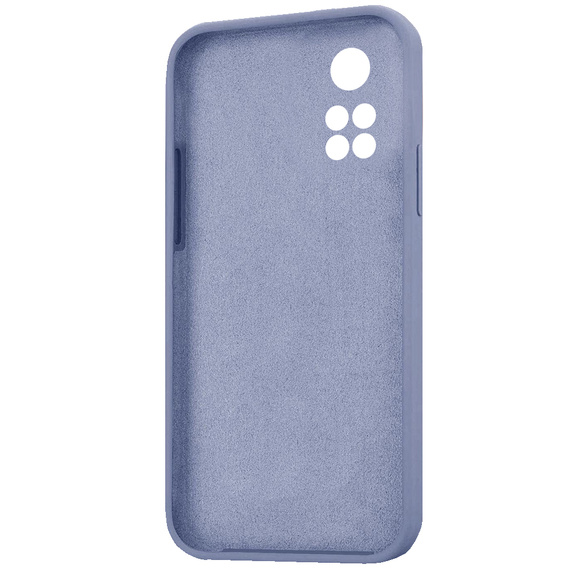 Чехол до Xiaomi Redmi Note 11 / 11S, Silicone Lite, лавандовый